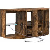  Kotni LED TV ormar 100 x 40 x 50 cm Dimljeni hrast | shoptok.hr