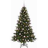  Umjetno božićno drvce s kuglicom 210 cm 300 LED lampica | shoptok.hr