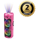 N-gear karaoke Let Go Party 5150, 200W, BT, discoLED, 1*bežični mikrofon, rozi | shoptok.hr