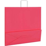  Papirnate vrečke 250 kosov z ročaji roza 54x15x49 cm, (5000160876) | Shoptok.si
