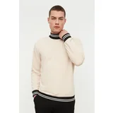 Trendyol Sweatshirt - Beige - Regular fit