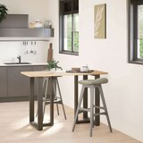  Noge barski stol T-oblika 2 kom 60x35x(90-91) cm čelik | shoptok.hr
