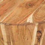  Stolić za kavu Ø 65 x 31 cm od masivnog bagremovog drva | Shoptok.si