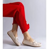 Gemre Beige classic eco-leather loafers Pelayo Cijene