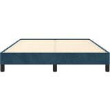  Okvir za krevet bez madraca tamnoplavi 140x190 cm baršunasti | Eponuda.ba