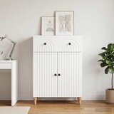  Kreveta Bijela visokog sjaja 66 x 34,5 x 90 cm | shoptok.hr
