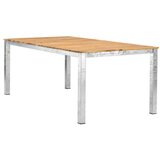 Venture Home Zenia pravokutni vrtni blagovaonski stol 200 × 100 cm, prirodna boja drva | shoptok.hr