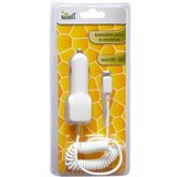 Mean IT Auto punjač za smartphone USB 2.1A + dodatni USB, 1 met. – AUTO PUNJAČ ZA SMARTPHONE | Eponuda.ba