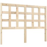 Maison Chic posteljno vzglavje - vzglavna omarica - nočna omarica 125,5x4x100 cm trdna borovina, (21705310) Cene