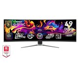 MSI Zaslon MPG 491CQPX QD-OLED 49" / DQHD / 240Hz / 0,03 ms (GTG) (črn) - nastavljiv po višini | Shoptok.si