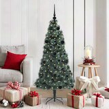vidaXL Umjetno prednešeno božično drevo s setom krogel Zelena 150 cm | Shoptok.si