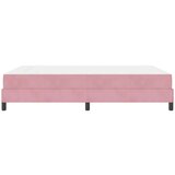 Box Postelja z vzmetnico z vzmetnico Roza 140 x 220 cm blago, (5000126163) | Shoptok.si