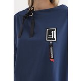 Kesi Oversize sweatshirt with asymmetrical hips jeans | shoptok.hr
