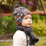 AGBO Boy's winter set: hat and scarf light blue Remek Cijene