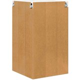 vidaXL Viseča omarica Riga Sonoma hrast in bela 57 x 57 x 100 cm | Shoptok.si