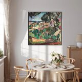  Slika - Henri Matisse – Landscape at Collioure 40x40 U crnom drvenom okviru | shoptok.hr