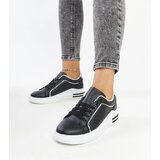 Gemre Black lace-up sneakers with glitter Zorka | Shoptok.si
