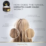 Nanoil Keratin Hair Mask keratin maska za lase 300 ml | Shoptok.si