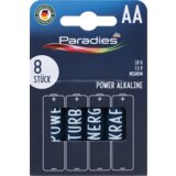 Paradies Power Alkaline Mignon AA baterije 8 kom Paradies Power Alkaline Mignon AA baterije 8 kom Slike