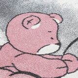 Ben'n'jen Ružičasti/sivi dječji tepih ø 120 cm Kids – | shoptok.hr