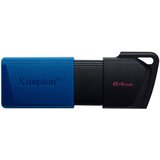 Kingston 64GB DataTraveler Exodia M USB slider cap USB 3.2 Gen2, blue | Eponuda.ba