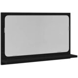 Ogledalo Polica Crni hrast 60 x 10,5 x 37 cm Konstruirano drvo | Eponuda.ba