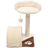 Penjalica za mačke sa stupovima za grebanje od sisala 40 cm bež i smeđa | shoptok.hr