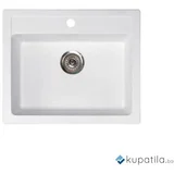 Sudoper bijeli Xgranit Quadro 60 Metalac