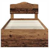  Okvir za krevet Staro drvo 90 x 200 cm Čvrsto borovo drvo | shoptok.hr