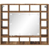  Ogledalo ormar Staro drvo 91 x 15 x 76,5 cm Konstruirano drvo | shoptok.hr
