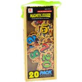  Set of Wooden Number Picture Magnets, 20 pieces | shoptok.hr