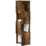  Kotna omarica Bela 25,5x25x102cm Konstruiran les, (5000092371) | Shoptok.si