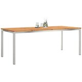  TrpezarijskiStol Smeđa 200 x 90 x 75 cm Čvrsto drvo akacije | shoptok.hr