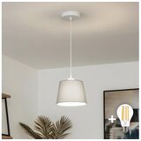  Brilagi - LED luster na sajli CERIA 1xE27/40W/230V prečnika 20,5 cm siva | Eponuda.com