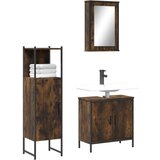 vidaXL 3-dijelni set kupaonskog namještaja boja hrasta drveni | shoptok.hr