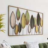WALLXPERT Bilgen -7 Multicolor Decorative Metal Wall Accessory | Eponuda.com