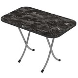 alesta Sto za piknik 50x80cm crni mermer AL10042CM Cene