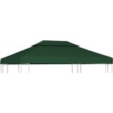 vidaXL Nadomestna streha za paviljon 310 g/m² zelena 3x4 m Cene
