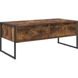  Kava Stol Dimni hrast 100 x 46 x 40 cm Konstruirano drvo | Eponuda.com
