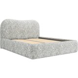 MID.YOU OBLAZINJENA POSTELJA 180 cm x 200 cm , les, tekstil, leseni material naravne barve | Shoptok.si