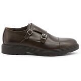 Duca di Morrone Nizki čevlji Guiliano - Leather Brown Kostanjeva Cene
