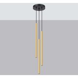  Obesna svetilka PASTELO 3P polirano zlato, (21347792) | Shoptok.si