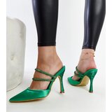  Green heeled flip-flops Raffaelina | ePonuda.com
