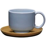 Hübsch Svetlomodro-rjava lončena skodelica Amare – | Shoptok.si