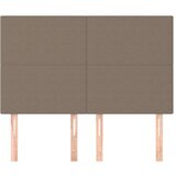  Posteljno vzglavje 4 kosa taupe 72x5x78/88 cm blago, (20933629) | Shoptok.si