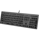 fstyler FX60H (white backlit) keyboard usb qwerty black, grey
