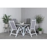 Venture Home Parma okrugli vrtni blagovaonski stol ⌀140 cm, bijeli Slike