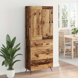  Highboard Staro drvo 69,5 x 34 x 180 cm Konstruirano drvo Slike