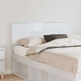  Vzglavje z vzglavjem Svetlo Belo 135 cm Konstruiran les, (5000110133) | Shoptok.si