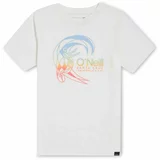 O'neill Majica 'Circle Surfer' modra / rumena / rdeča / črna / bela